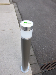 LEDStele mit DIGI LOGOb